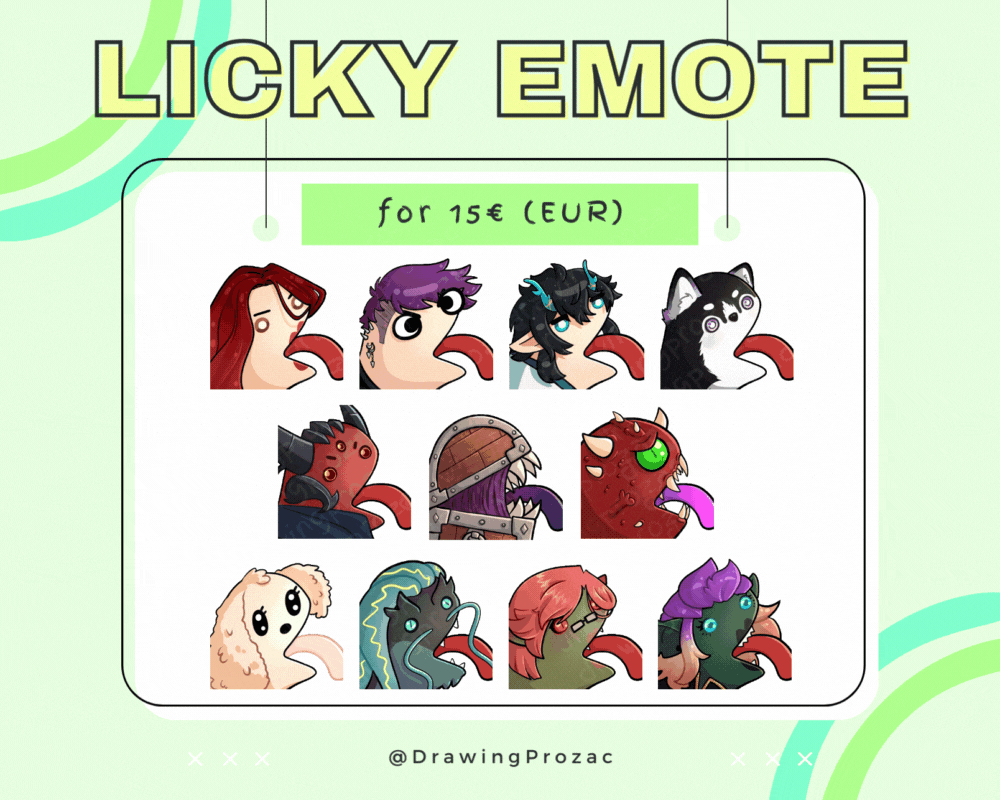 [Emotes] Licky Emotes